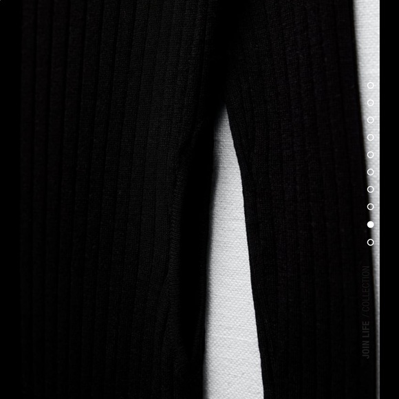 🆕 Zara Cut Out Rib Dress SIZE Medium - Picture 8 of 11